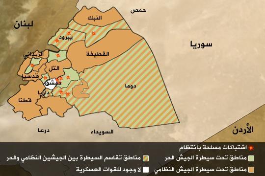 رهان الثوار: تمزيق قوات النظام للسيطرة على دمشق